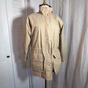 St John's Bay | Women’s | Coats | Petite S | Vintage Khaki Short Trench Coat